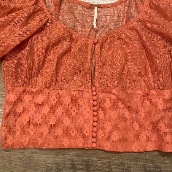 Free people cropped boho top medium - Picture 6 of 11